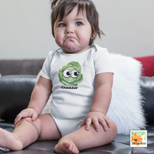 cabbage vegan baby funny outfit T-Shirt