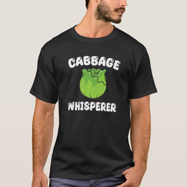 Cabbage Whisperer Outfit Love Lettuce Savoy T-Shirt (Front)