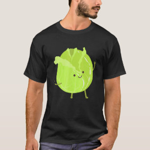 Cabbage With Arms Heathy Vegetables Cabbage T-Shirt