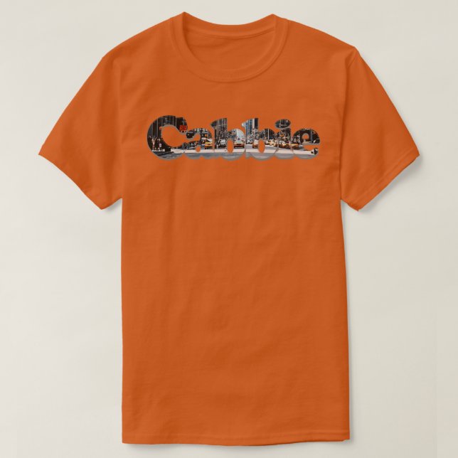 Cabbie T-Shirt (Design Front)