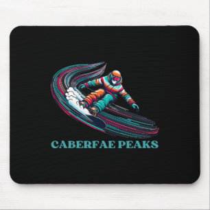 Caberfae Peaks Michigan Snowboarding Mouse Mat
