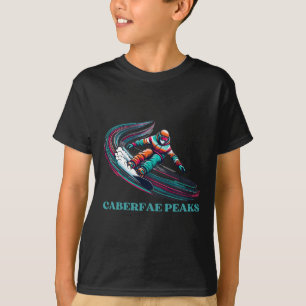 Caberfae Peaks Michigan Snowboarding  T-Shirt