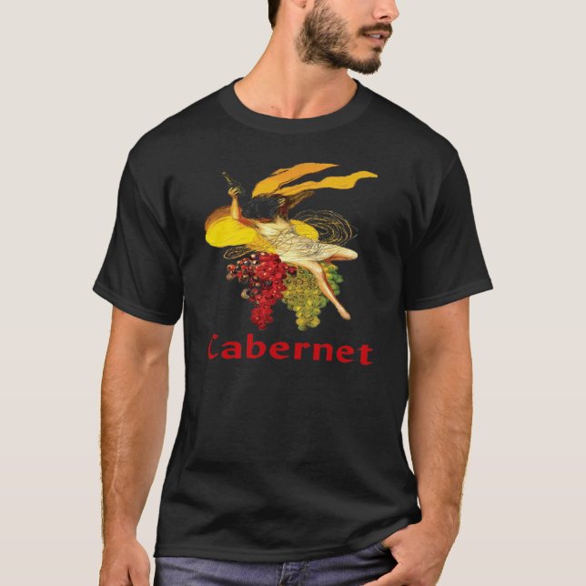 Cabernet Wine Maid T-Shirt (Front)
