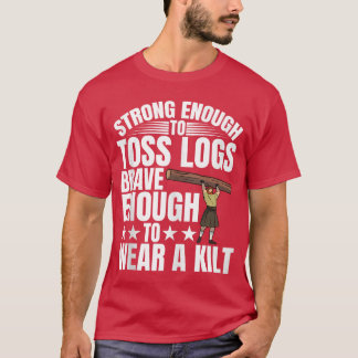 Cabeross For Highland Gamesankop retro T-Shirt