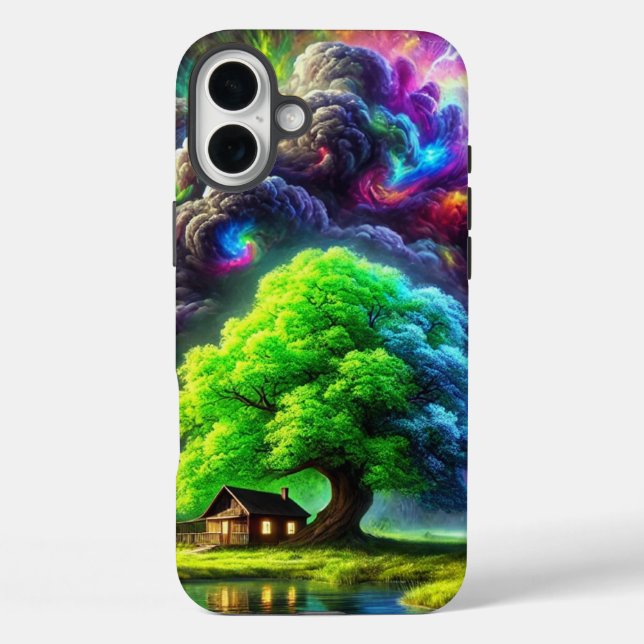 Cabin Art Phone Case (Back)