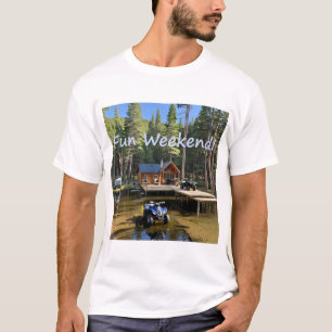 Cabin ATV Vacation T-Shirt