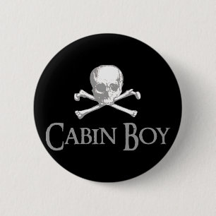 Cabin Boy 6 Cm Round Badge