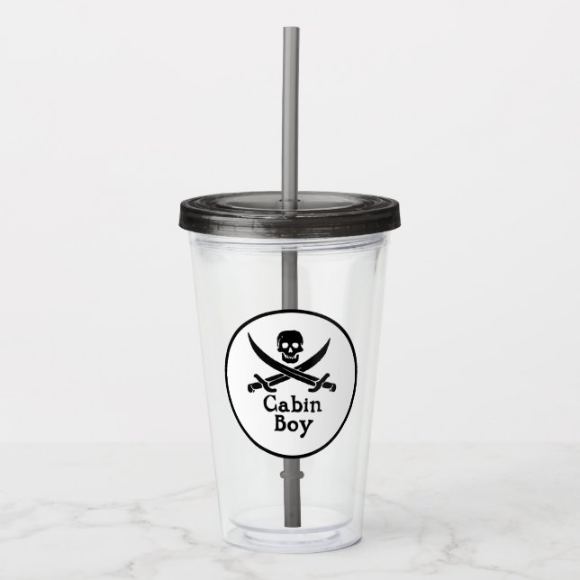Cabin Boy Acrylic Tumbler (Front)