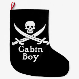 Cabin Boy Large Christmas Stocking