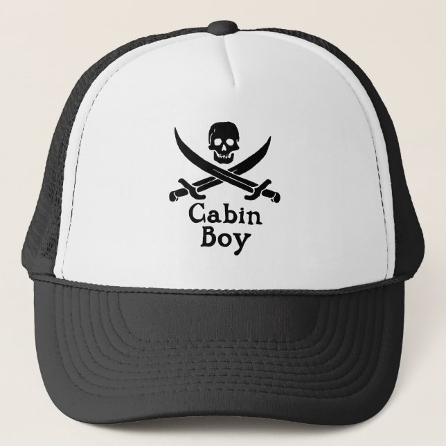 Cabin Boy Trucker Hat (Front)