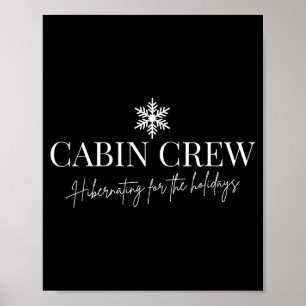 Cabin Crew Christmas Pjs Family Christmas Pajamas  Poster