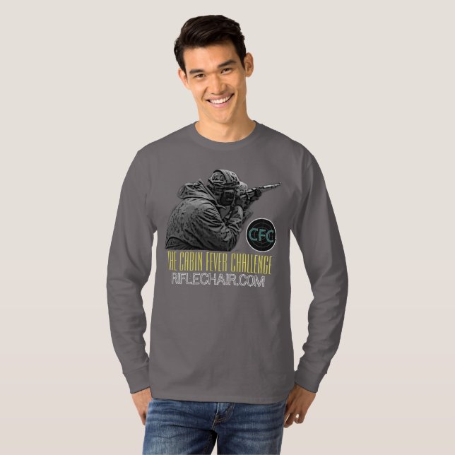CABIN FEVER CHALLENGE Long Sleeve Shirt (Front Full)