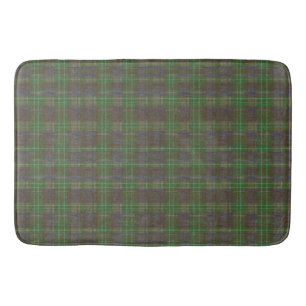 Cabin Forest Green Tartan Bath Mat