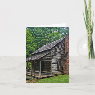CABIN HISTORIC PHOTOGRAPHY BIRTHDAY CARDS