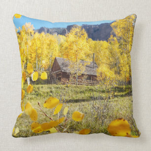 Cabin in Aspens Cushion