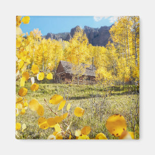 Cabin in Aspens Magnet