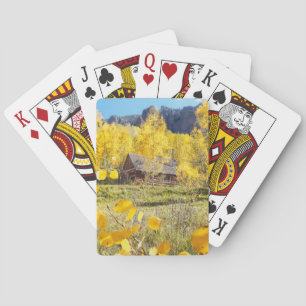 Cabin in Aspens Playing Cards