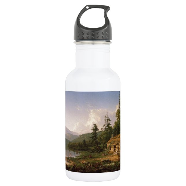 Cabin In The Woods 532 Ml Water Bottle (Front)