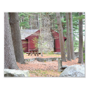 Cabin In The Woods Photo Print