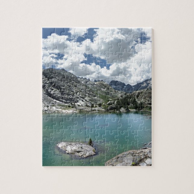 Cabin lake - Ansel Adams Wilderness - California Jigsaw Puzzle (Vertical)