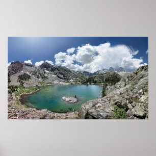 Cabin lake - Ansel Adams Wilderness - California Poster