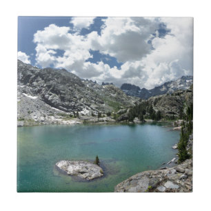 Cabin lake - Ansel Adams Wilderness - California Tile
