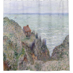 Cabin of the Customs Watch by Claude Monet Shower Curtain
