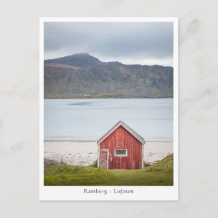 Cabin Ramberg Lofoten Postcard
