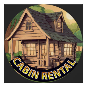 Cabin Rental Sign