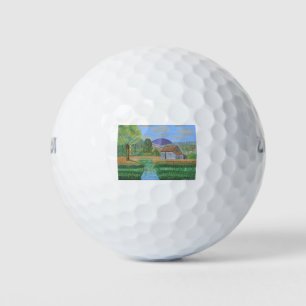 Cabin Retreat in the Hills Golf Balls