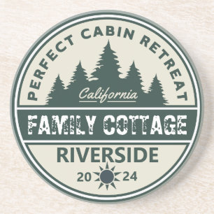 Cabin Stone Coaster