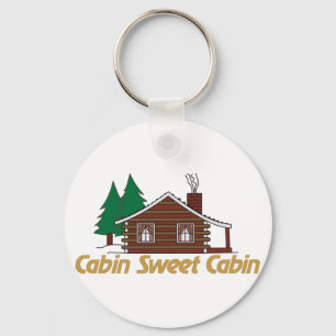 Cabin Sweet Cabin Key Ring
