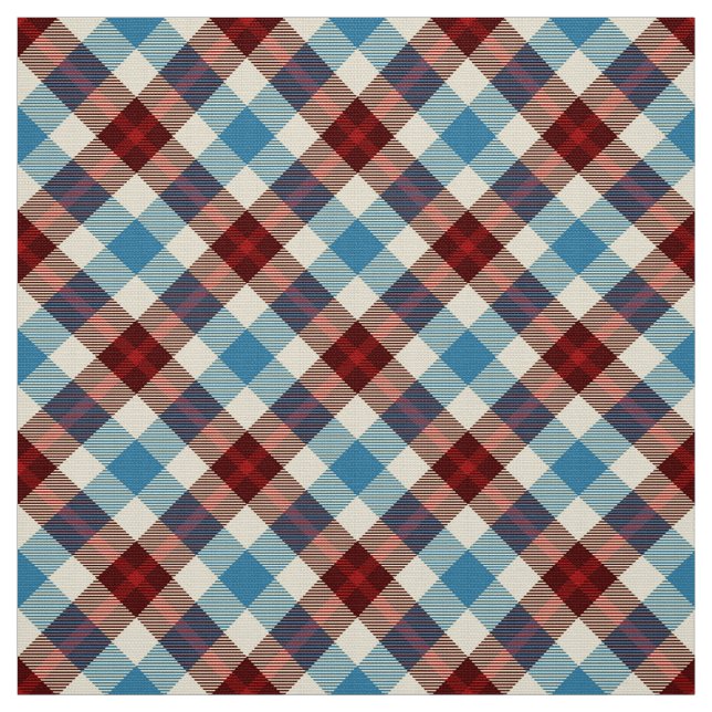 Cabin Tartan~ Tablecloth Fabric (Swatch)