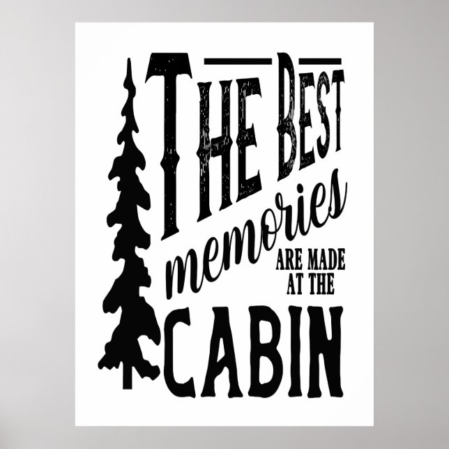 Cabin - The Best Memories Poster (Front)