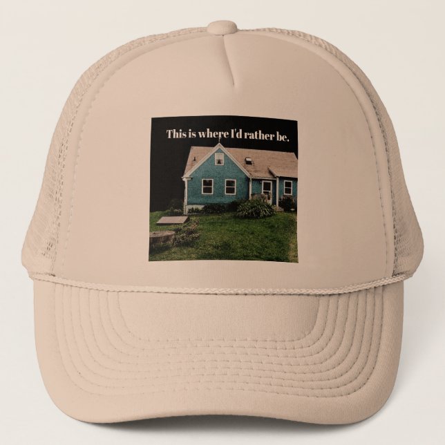 Cabin Trucker Hat (Front)