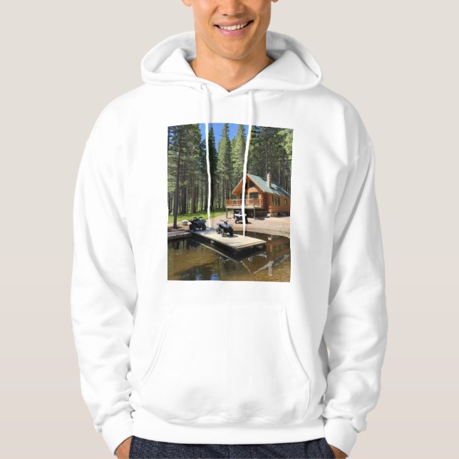Cabin Vacation Hoodie (Front)