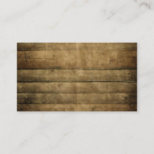 Cabin Wood Background Business Card