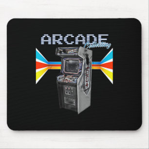 Cabinet Machine 1970 1980 1990 Video Game Collecti Mouse Mat