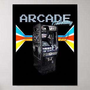 Cabinet Machine 1970 1980 1990 Video Game Collecti Poster