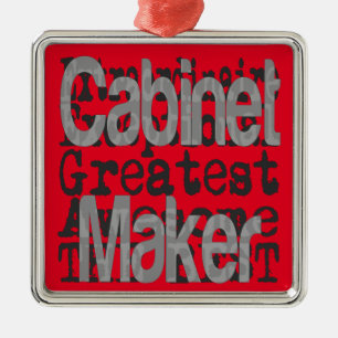 Cabinet Maker Extraordinaire Metal Tree Decoration