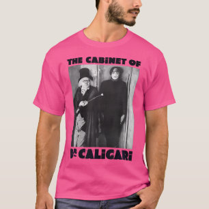 Cabinet Of Dr. Caligari Scary Halloween Poster Hor T-Shirt