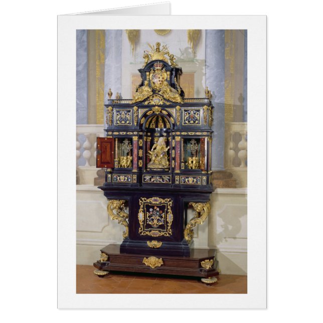 Cabinet of the Electress Palatine, c.1704 (ebony, (Front)