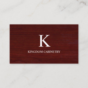 Cabinetry Carpentry Business Card
