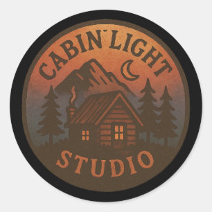 CabinLight Studio Round Sticker