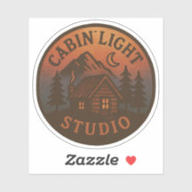 CabinLight Studio Round Sticker