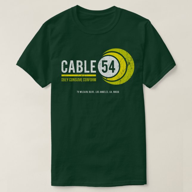 Cable 54 worn look T-Shirt (Design Front)