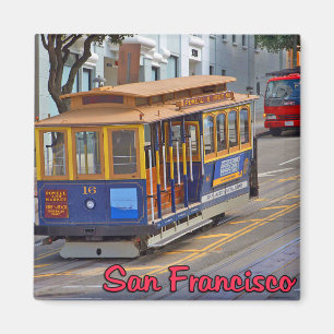 Cable Car in San Francisco Magnet