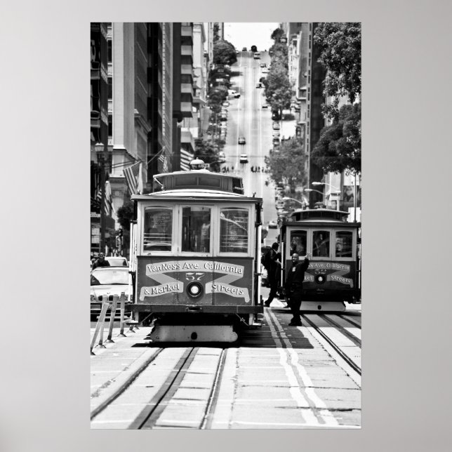 CABLE CAR IN SAN FRANCISCO POSTER (Front)