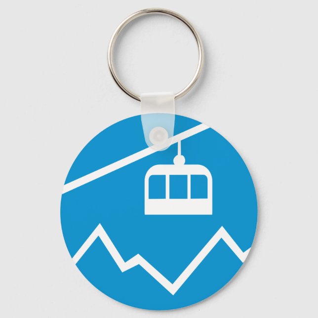 Cable car key ring (Front)
