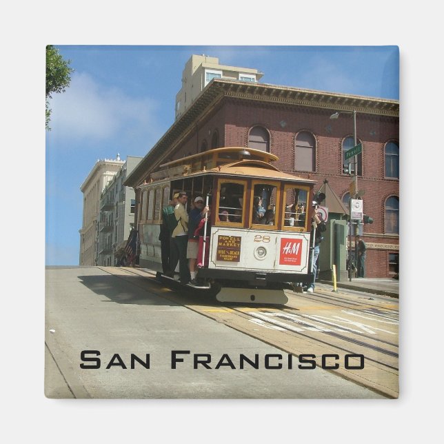 Cable Car Magnet (Front)